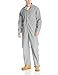 Red Kap Men's Snap Front Cotton Coverall, Oversized Fit, Long Sleeve