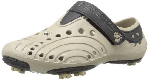 DAWGS Men's Golf Spirit Walking Shoe,Tan/Black,9 M US