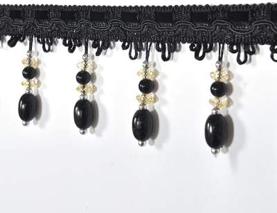 Amazon Com 15met Lace Curtain Accessories Fringe Trim For