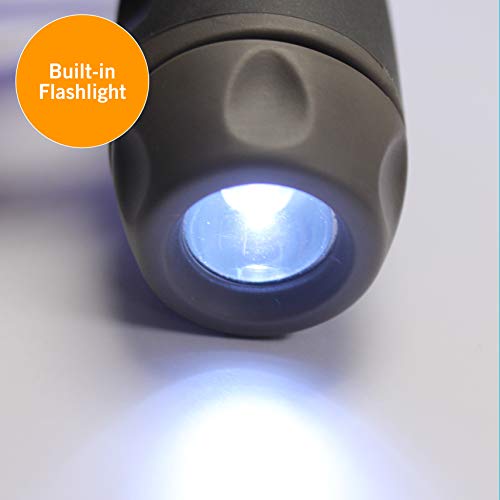 Stander Metro Car Handle Plus, Portable Vehicle Support Grab Bar, Standing Assist Mobility Aid, Includes LED Flashlight