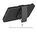 zenic Galaxy S5 Case, (TM) Hybrid Dual Layer Armor Defender Full-Body Protective Case Cover with Kickstand & Belt Clip Holster Combo for Samsung Galaxy S5 i9600 Case (Black)