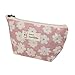 Cosmetic Bag, Kinghard Portable Travel Makeup Case Pouch Toiletry Wash Organizer (Pink)