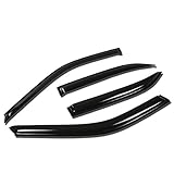 Honda Civic EJ 4DR 4pcs Tape-On Window Visor Deflector Rain Guard