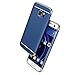 Galaxy S7 Case Ultra Slim Scratch-Resistant Shockproof Reinforced Hard Bumper Electroplate Frame Back Cover For Samsung phone -- ( Blue ) ...