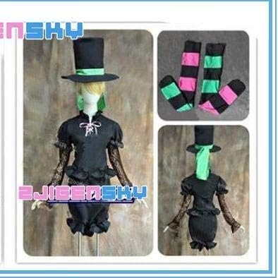 Amazon 鬼灯の冷徹 レディ リリス 靴下付き コスプレ衣装 コスチューム 変身 仮装 ステージ服 舞台 ハロウィン クリスマス カスタムメイド コスプレ 仮装 通販