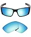 Littlebird4 Replacement Sunglasses Lenses Compatible with Oakley Fuel Cell, Polarized with UV Protection(Ice Blue)