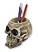 Zeckos Celtic Knot Skull Pen Holder