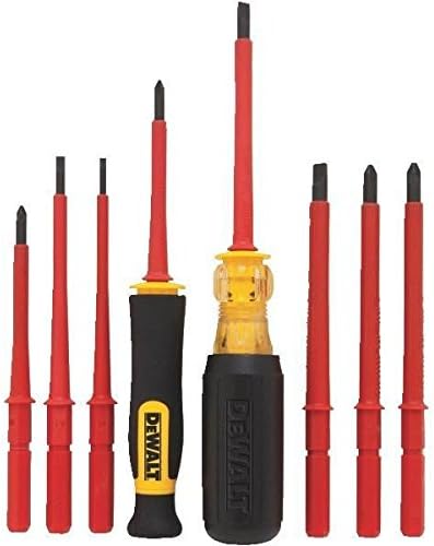 ChatAngle(TM) Stanley DWHT66417 10-Piece Insulated Screwdriver Set-10PC SCREWDRIVER SET