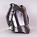 IOTC Medieval Times Shoulder Guard Steel Breastplate One Size Fits Most, Chrome