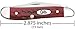 Case Red Bone Peanut Pocket Knife