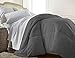 IENJOY HOME Hotel Collection 1500 Series - Lightweight - Luxury Goose Down Alternative Comforter - Hotel Quality Comforter and Hypoallergenic - Full/Queen - Gray