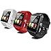 LeexGroup®New U8 Bluetooth Smart Watch WristWatch Phone Mate For IOS Android Apple iphone 4/4S/5/5C/5S Samsung S2/S3/S4/Note 2/Note 3 HTC Sony Blackberry... (Red)