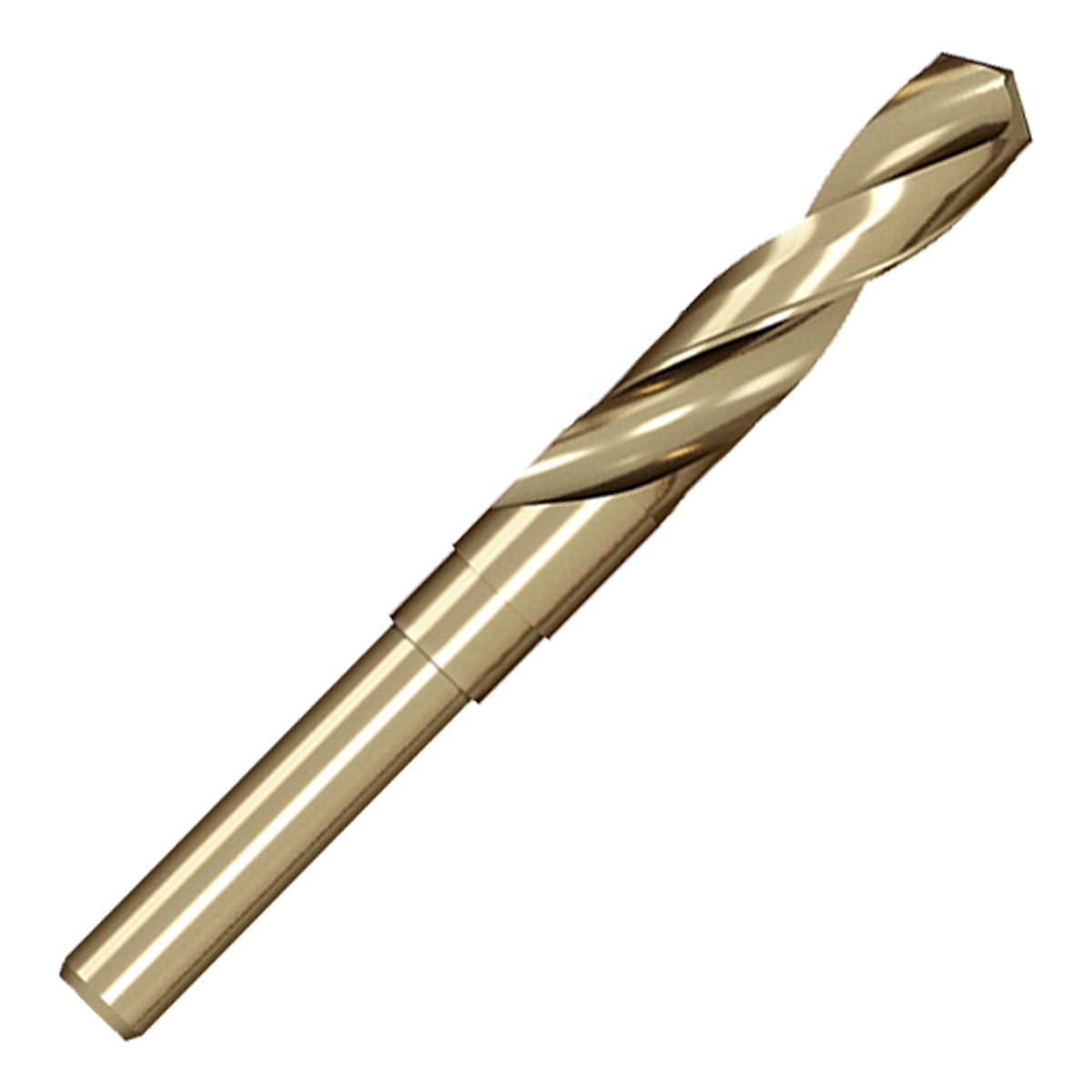 Meccion HSS Cobalt Drill Bit 14.5mm Reduced Shank Twist Drill Bit for Metal, Stainless Steel, Aluminium, Wood, Plastic, Non-Ferrous Etc. — image 1