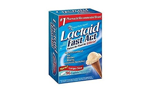 Lactaid Fast Act Lactase Enzyme Supplement