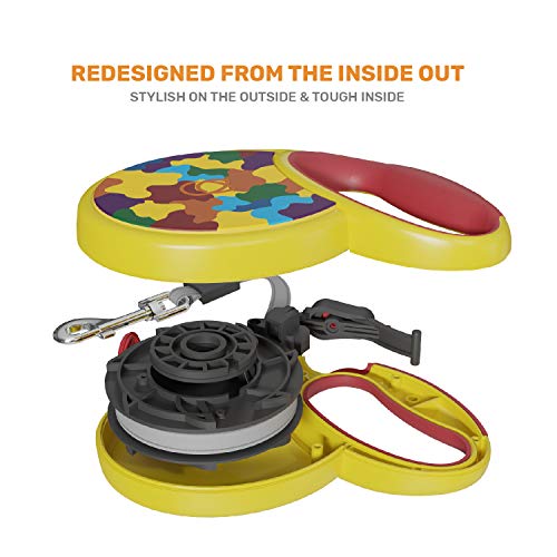 inside a retractable dog leash