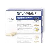 ACM Laboratoire Novophane Caps Anti Hair Loss Alopecia Treatment Nails Fragility Free Shipping