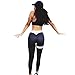 Oksale Womens Workout Sportswear Skinny Women Yoga Pants Fitness Gym Leggings (M, Black)