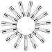 BOJACK 5x20mm 6.3A 6.3amp 250V 0.2x0.78 Inch F6.3AL250V Fast-Blow Glass Fuses (Pack of 20)