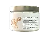 Whipped Body Butter by Majestically Made - Small-Batch Organic Ingredients for Non-Toxic, Non-Greasy, Natural, Healthy Skin - 6 oz.