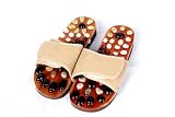 FreshGadgetz Reflex Massage Sandal Foot Slipper Natural Stone Massage Health (36)