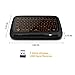 Mitid Backlit Wireless Touchpad Keyboard 2.4GHz Mini Keyboard With Touchpad for Computer Laptop TV Boxes Smart TV IPTV