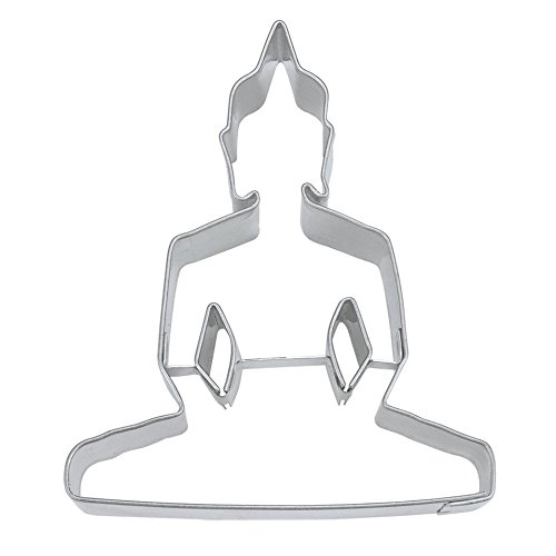 Staedter-Embossing-Buddha-Shape-Cookie-Cutter-30-x-30-x-30-cm-Silver