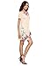 Floerns Women's Floral Print Short Sleeve Casual Top Shirt Dress Apricot XL