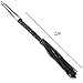 PLAINSURE Leather Flogger Genuine Cowhide Leather Long Tails Handmade Horse Riding Flogger Firm Grip Nonslip Handle Wrist Strap Easy to Use