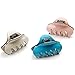 Topbeu Women Crystal Grip Jaw Clips Hair Clips for Medium or Long hair (Beige)