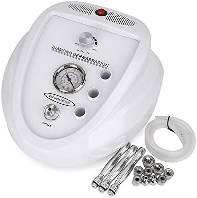 Salon Microdermabrasion Machine Diamond Dermabrasion Exfoliating, pigmentation repairing agent for Skin Peeling Rejuvenation Lifting Tightening Home Use Beauty Device with-3 holes