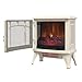 Duraflame Infrared Quartz Stove Heater with Flame Effect, Cream | DFS-8511