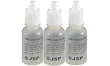 3 Bottles 18K Gold Metal Test Acid Karat Testing Liquid Solution Jewelry Tester Free Puritest Testing Stone Included