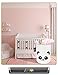 HKEC Baby Laundry Hamper,Kids Laundry Baskets,Waterproof Toy Storage Bin,Dirty Clothes Hamper for Nursery,Panda Gift Baskets,Boys Bedroom Decor(Panda)