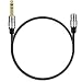 BATIGE 6.35mm 1/4 Inch Stereo Plug Male to 3.5mm Stereo Jack Female Socket Headphone Extension Cable Large Headphone Jack Adapter - 1ft