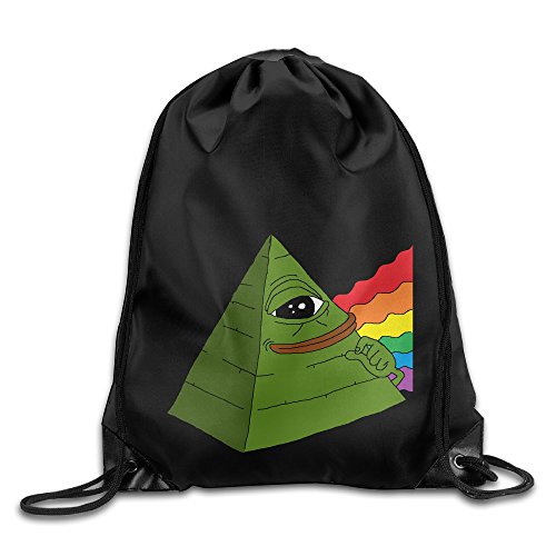 Logon 8 Pepe 2016 Frog Pyramid Personality Travel Backpack One Size