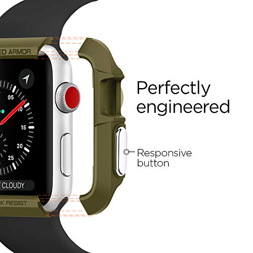Spigen-Rugged-Armor-Designed-for-Apple-Watch-Case-for-42mm-Series-3Series-21Original-2015-Olive-Green