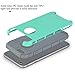 iPhone 6s Case,iPhone 6 Case,by Ailun,Soft TPU Bumper&Hard Shell Solid PC Back,Shock-Absorption&Anti-Scratch Hybrid Dual-Layer Slim Cover,Siania Retail Package[Mint Green]