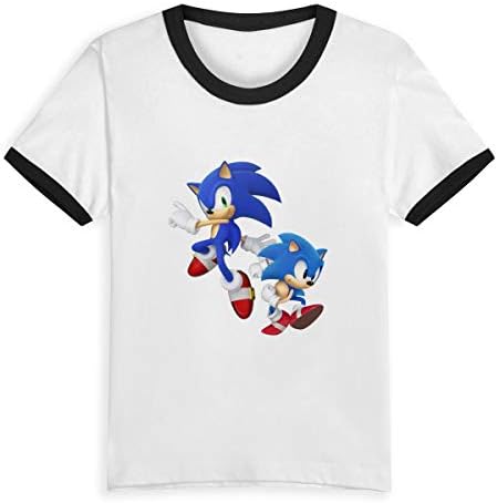 MDClothI Children's Sonic Hedgehog Classic Children's Short Sleeve T-Shirt