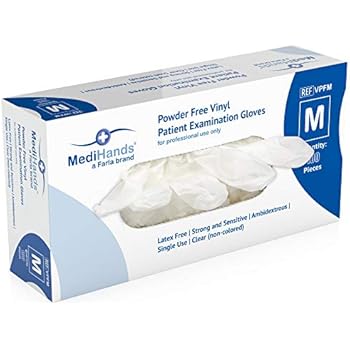 Amazon.com: Care Plus Disposable Vinyl Gloves, Powder Free