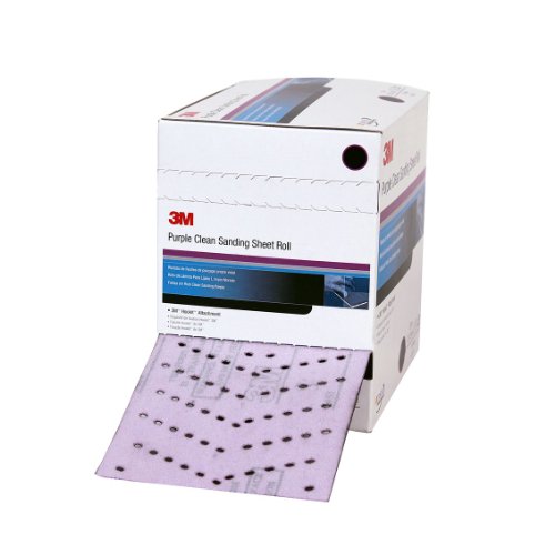 3M 30731 Hookit 334U Purple 115 mm x 12 m P240 Grit Clean Sanding Roll