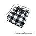 Zento Deals Premium Quality Vehicle Electric Heated Blanket Black and White - 12 Volt Heated Travel Blanket