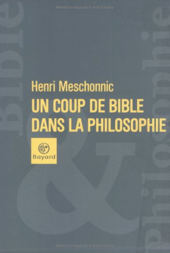 Un  coup de Bible dans la philosophie