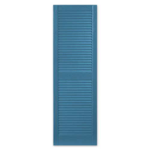 Mastic CLV096841 9" x 68" Blue Louvered Vinyl Mastic CLV096841 9" x 68" Blue Louvered Vinyl