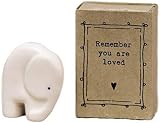 East of India Porcelain Elephant You Are Loved view 2