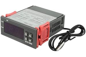 XINGYHENG STC-1000 DC 12V 10A Microcomputer Digital Display Temperature Controller Thermostat Control Switch 2 Relay Output a