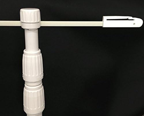 Amazon Co Jp のぼりポール 3m3段伸縮のぼり竿 ホワイト 日本ブイシーエス おもちゃ