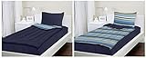 Zipit Bedding Set, Navy Stripes - Twin
