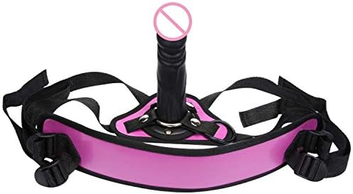 UYMKTRO SweaTshirt Funnyy Lesbian Strap On Harness Funny Strapon Pants Strap-On Intimate Women Men Lingerie,B Purple Applied