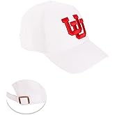 Desert Cactus University of Utah Baseball Hat UT Utes Brimmed Embroidered Hats Cap Adjustable Cloth Strap Adult Type B