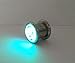 Multi-Color LED Light up Ear Gauge Plug Tunnel (Size: 10mm - 3/8